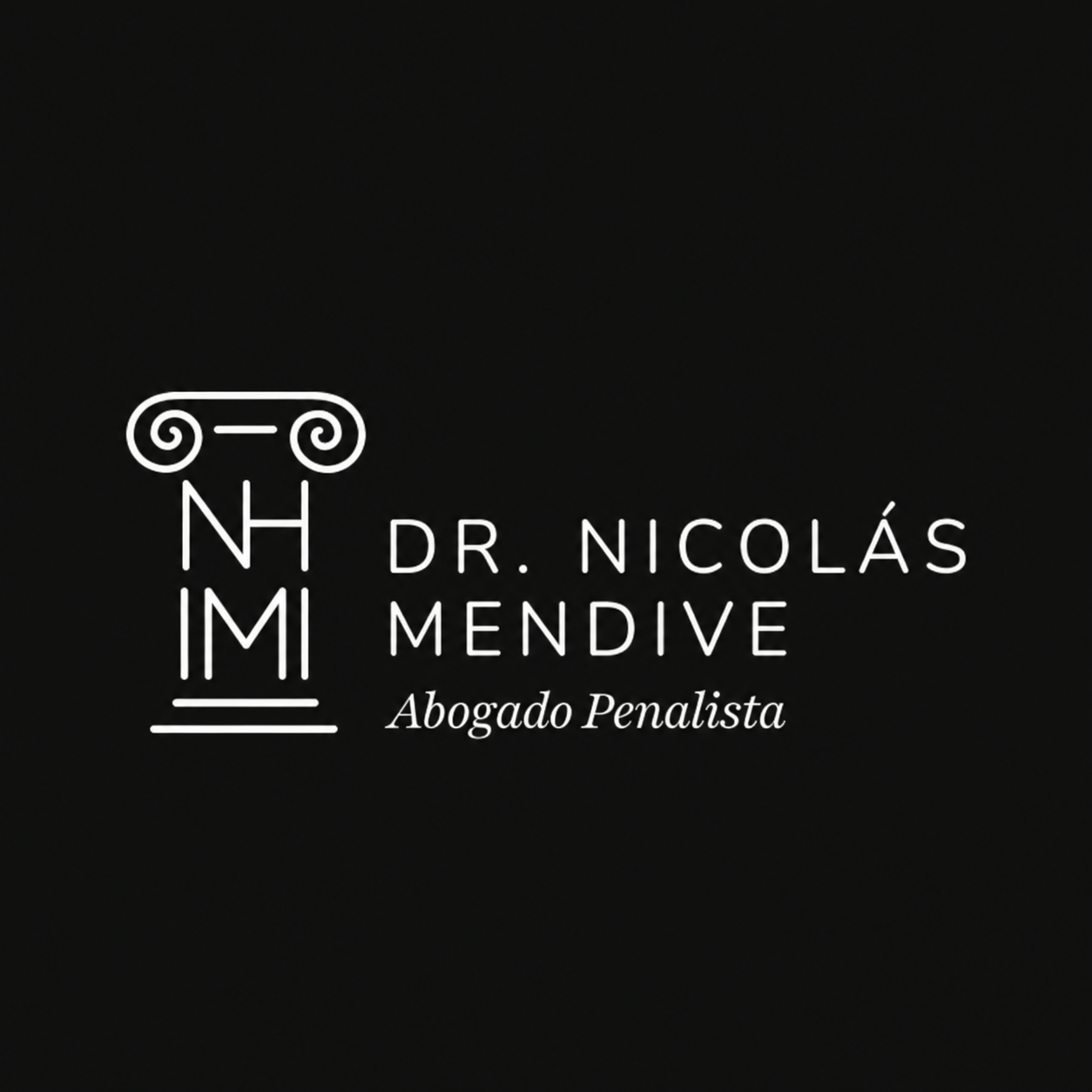 Dr. Nicolás Mendive - Abogado Penalista